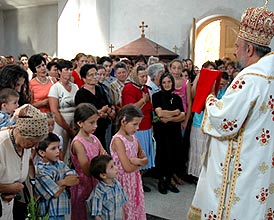 Престольный праздник в монастыре Драгалевац. 2007 г./Фото иеродиакон Игнатий (Шестаков)